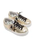 2 Star Kids glitter-star sneakers - Gold