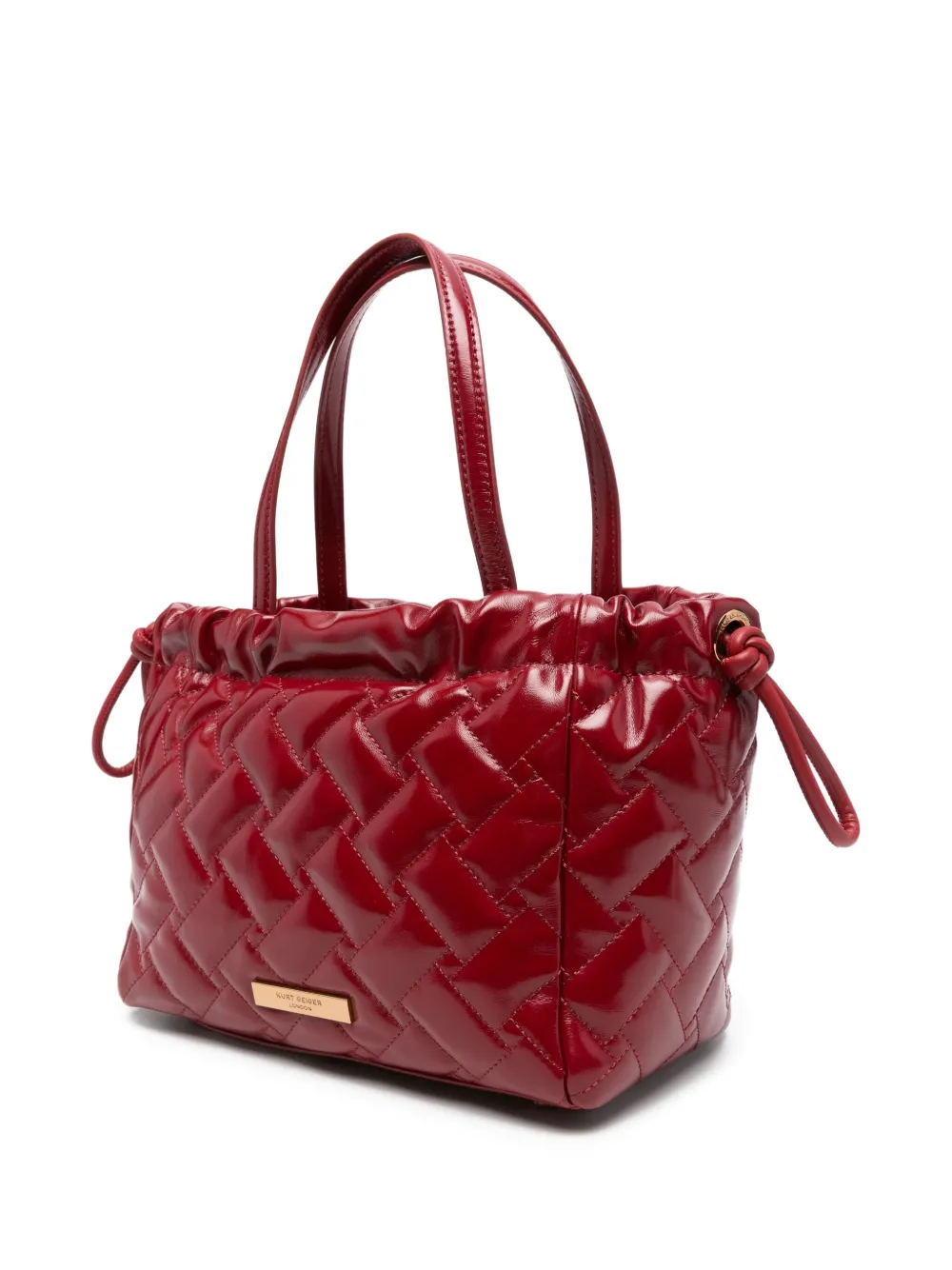 Kurt Geiger London Kleine Kensington String shopper Rood