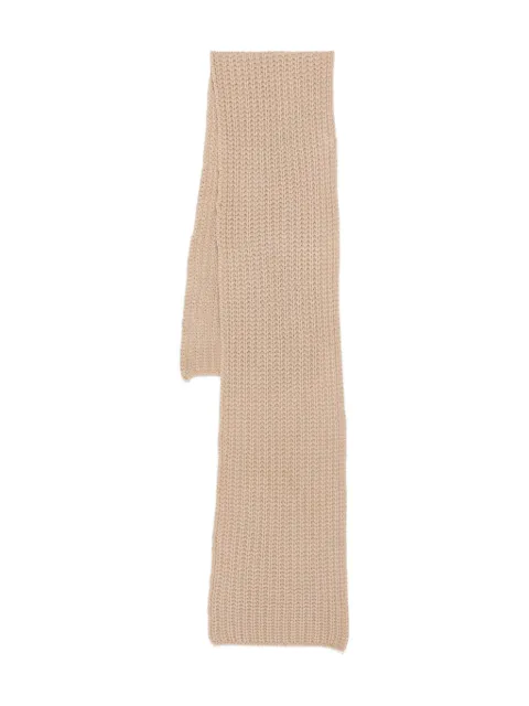 Liska ribbed-knit scarf