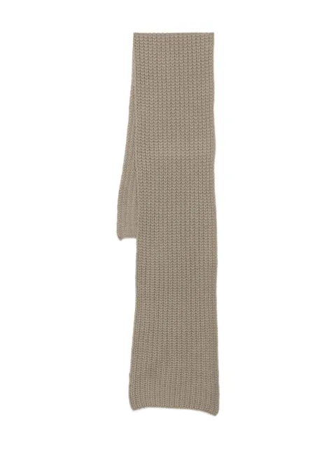 Liska ribbed-knit scarf