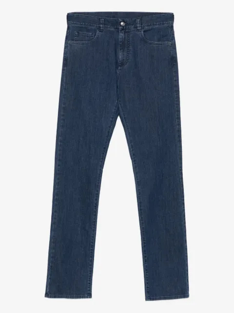 Canali Calça jeans com cinco bolsos