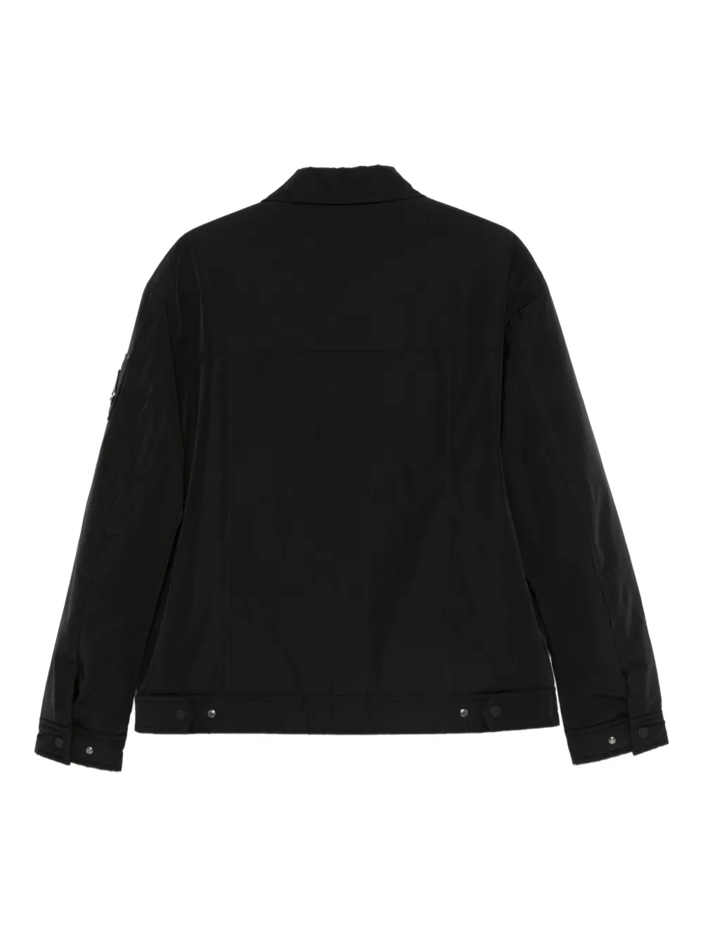 Moose Knuckles Button-fastening Shirt Jacket In Black