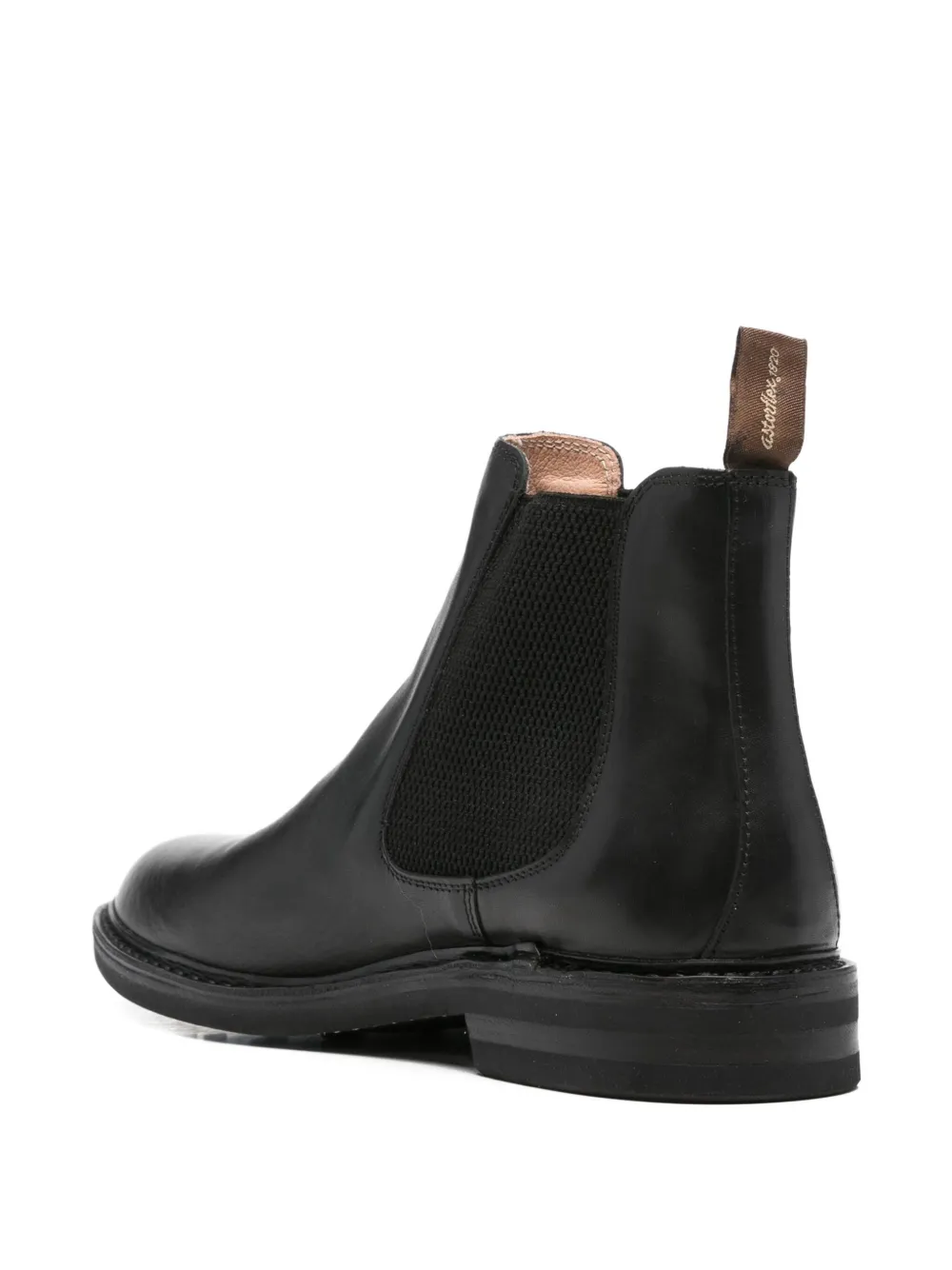 Astorflex Elastic-panel Chelsea Boots In Black