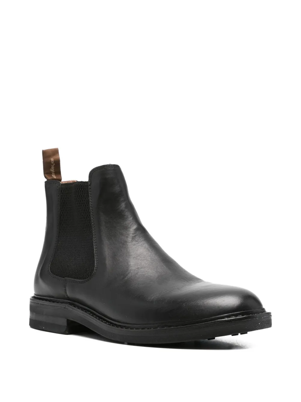 Astorflex elastic-panel chelsea boots Black