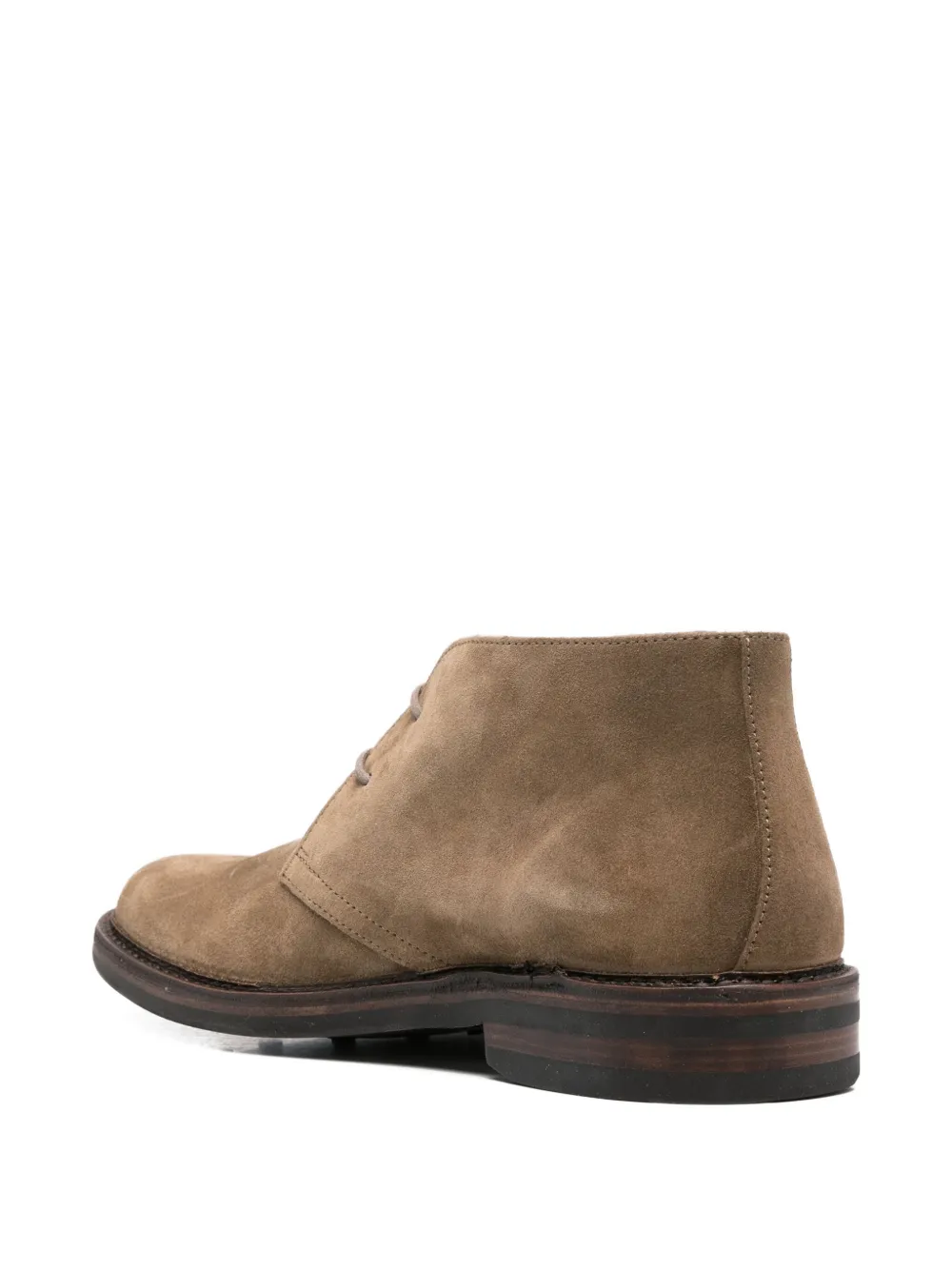 Astorflex Suede Lace-up Boots In Brown