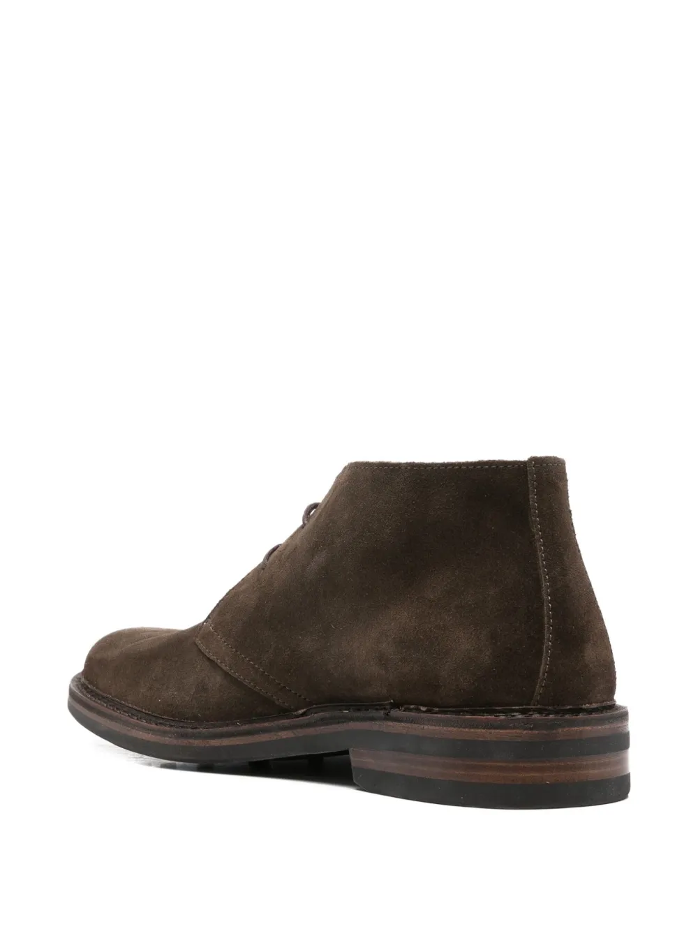 Astorflex Suede Lace-up Boots In Brown