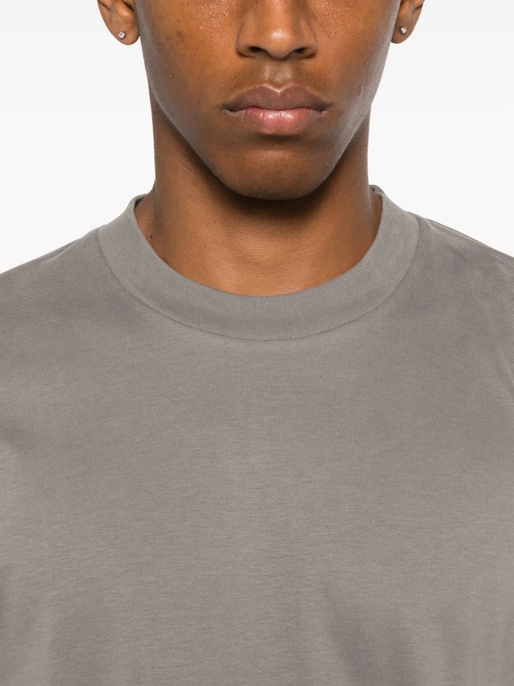 Sunspel T-shirt met lange mouwen Grijs