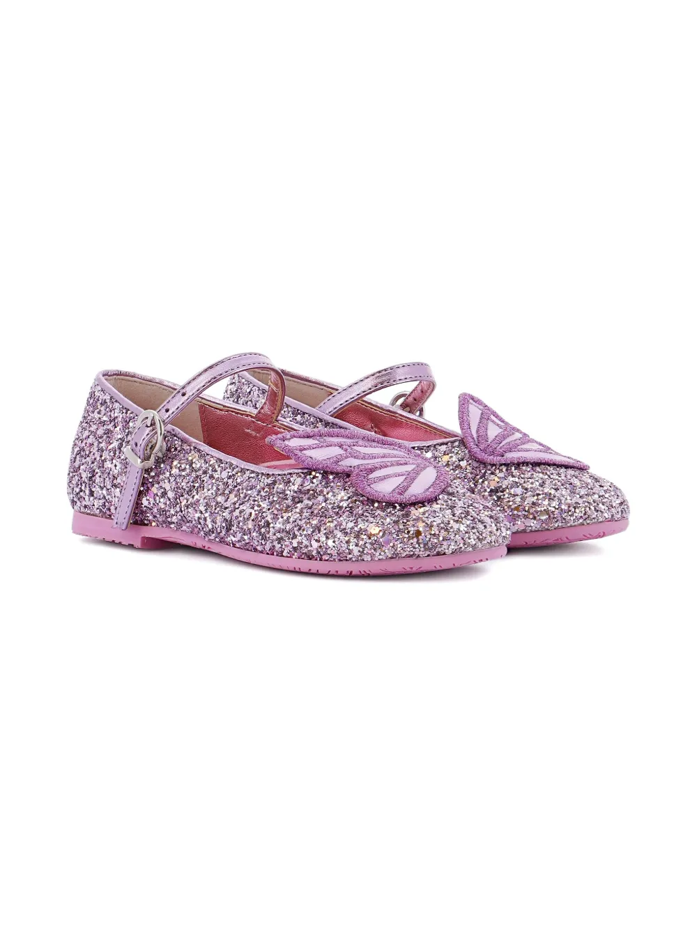 Sophia Webster Mini flats Butterfly | morado | Image 1