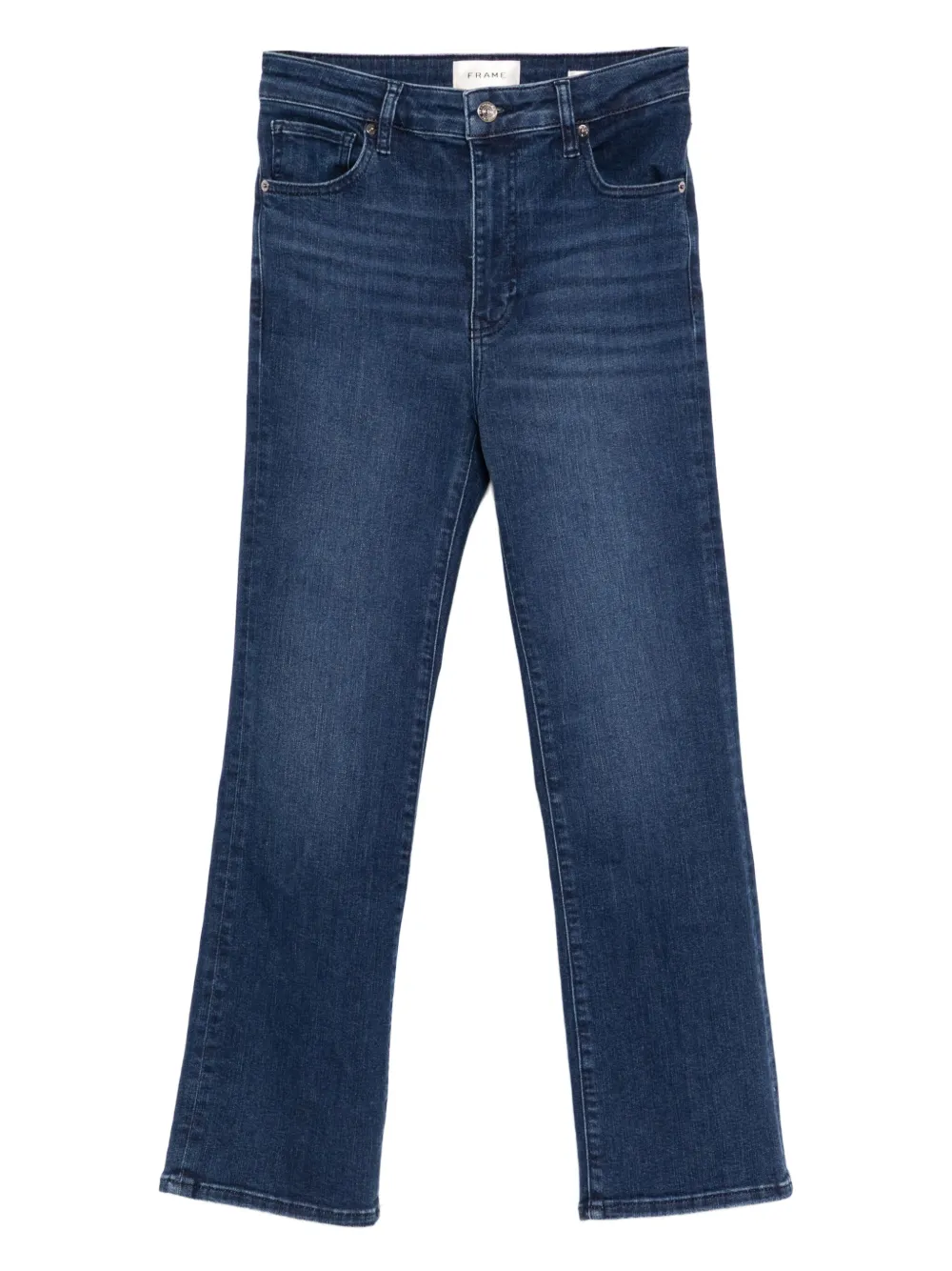 Frame The Reboot Cropped Jeans In Blue