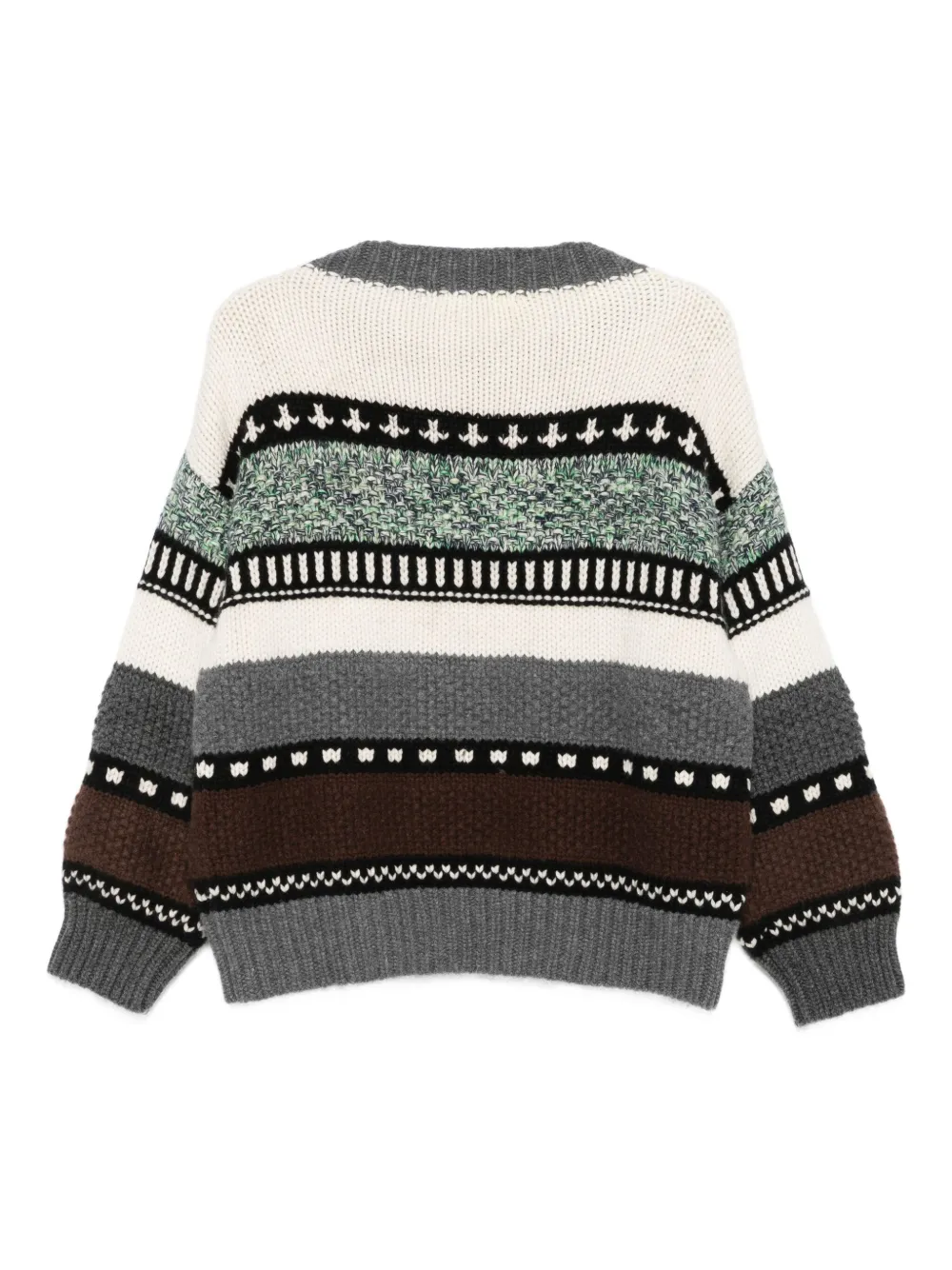 Liska striped textured knit | Knitted Sweaters | Image 2