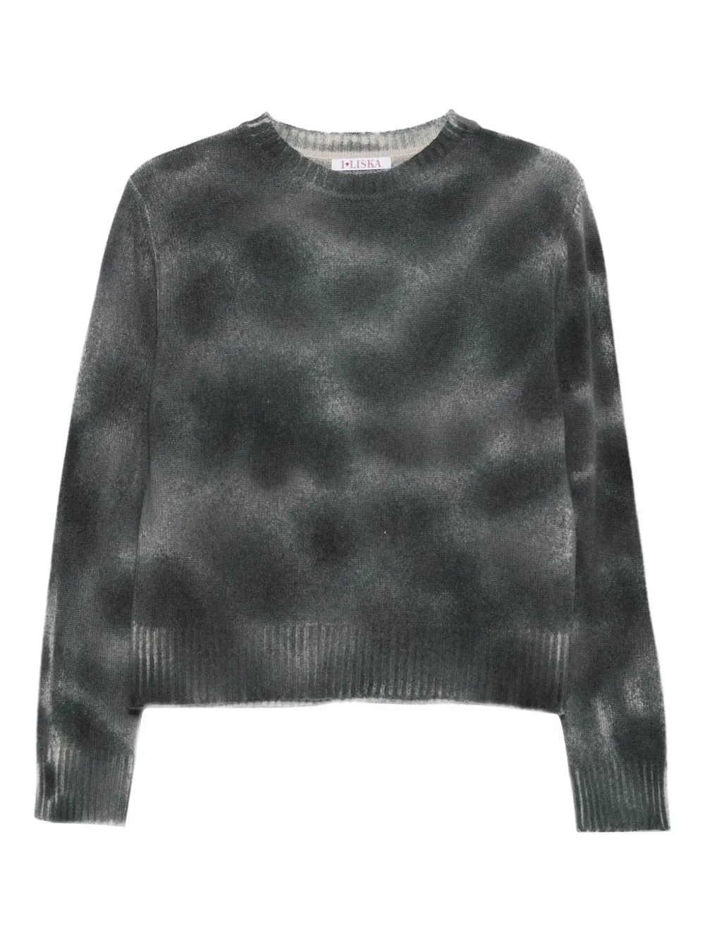 Liska spray-effect pullover | Black | Image 1