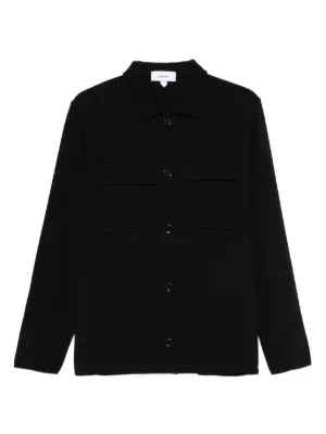 Sacai シャツジャケット | ブラック | FARFETCH JP