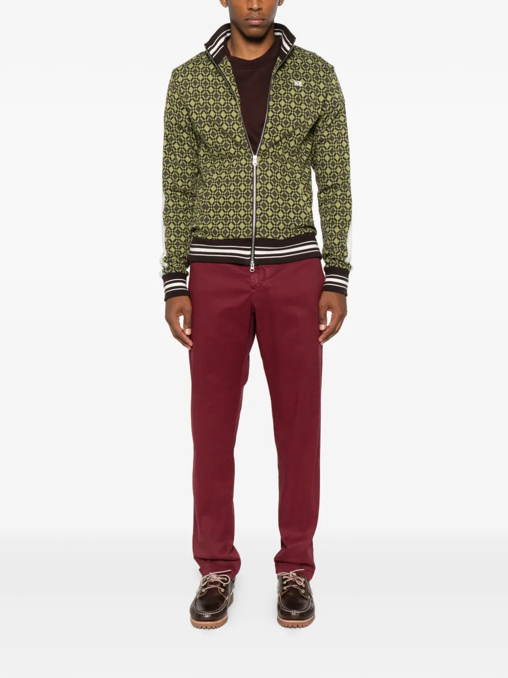 Sunspel Crew-neck T-shirt In Burgundy