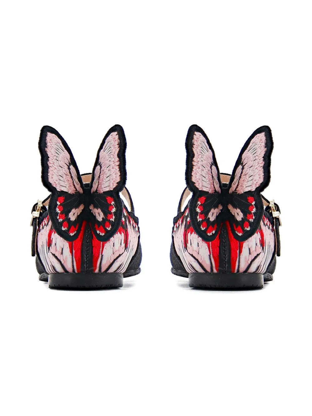 Sophia Webster Mini Chiara ballerina's Zwart