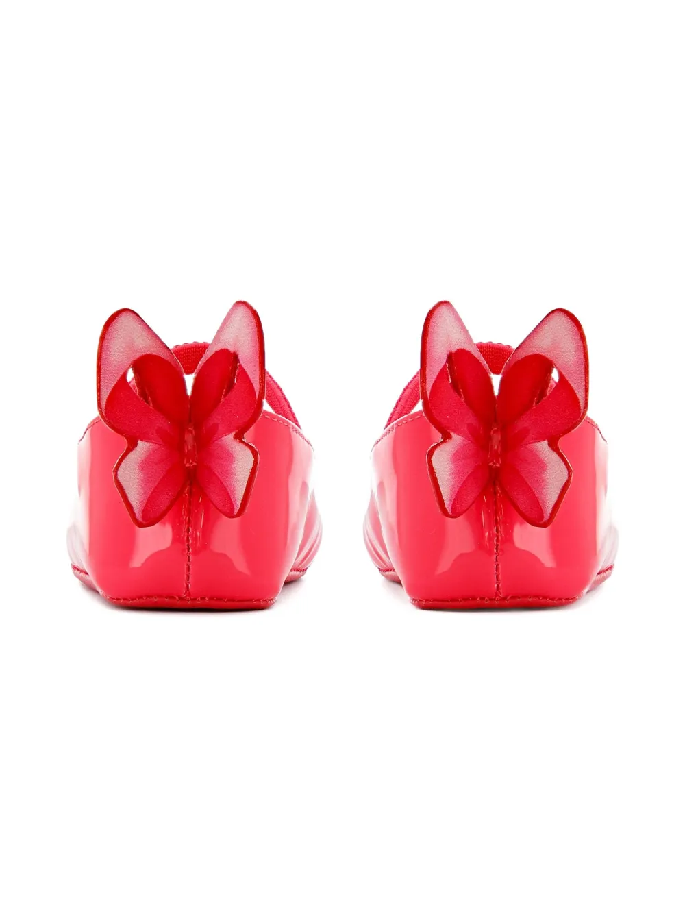 Sophia Webster Mini Leren ballerina's Rood
