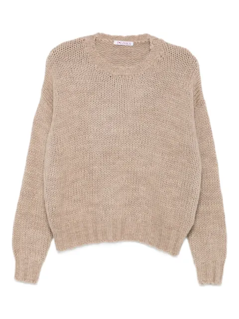 Liska cable-knit pullover