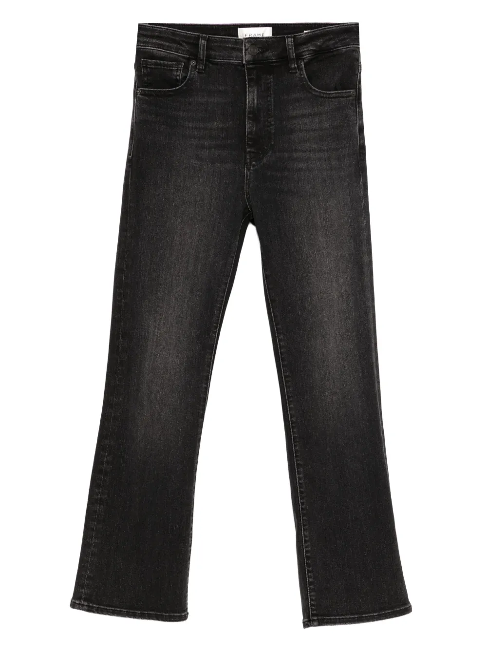 Frame The Reboot Cropped Jeans In Black