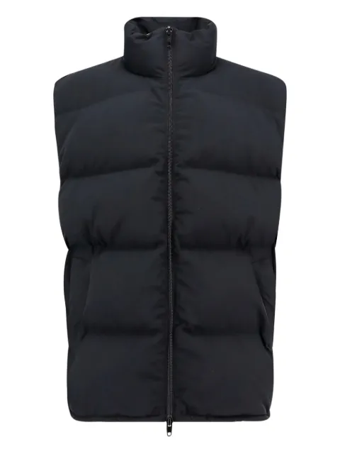 Balenciaga logo-print padded gilet