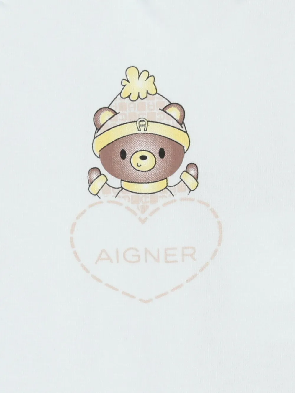 Aigner Logo-print Babygrow In Blue