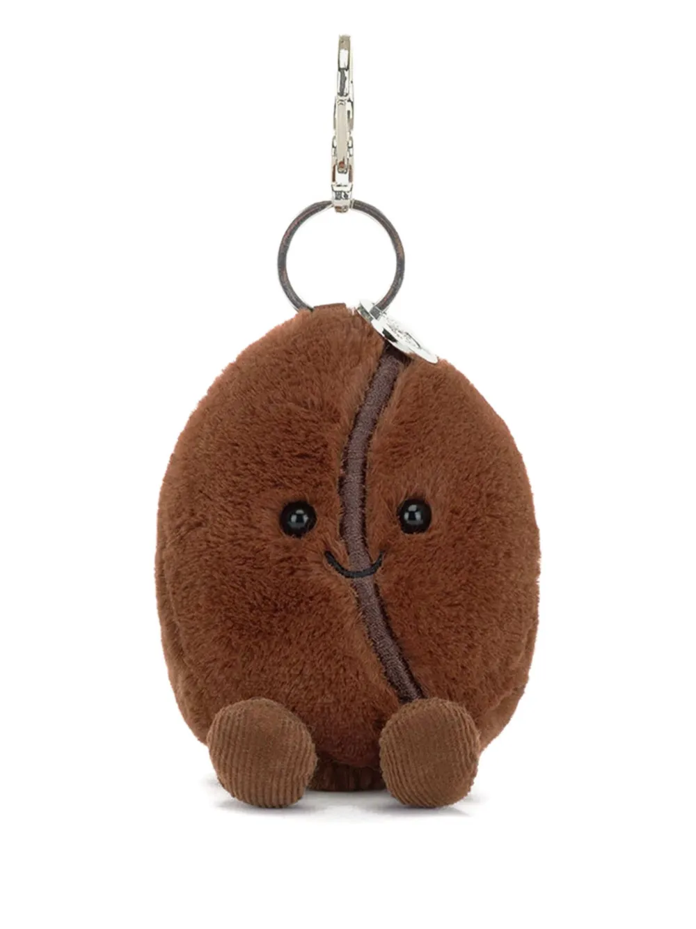 Jellycat bean keyring | Brown | Image 1