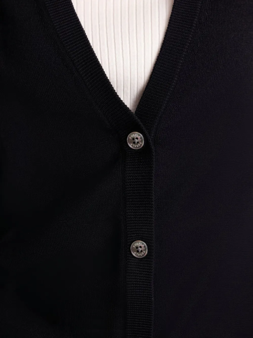 Fusalp Leovra Cardigan In Black