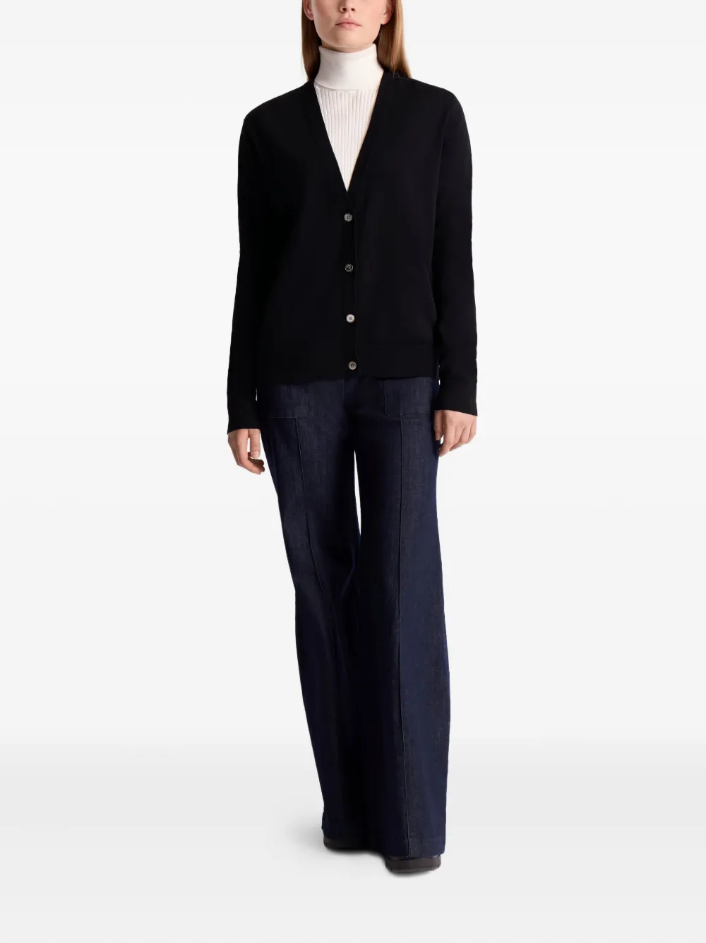 Fusalp Leovra Cardigan In Black