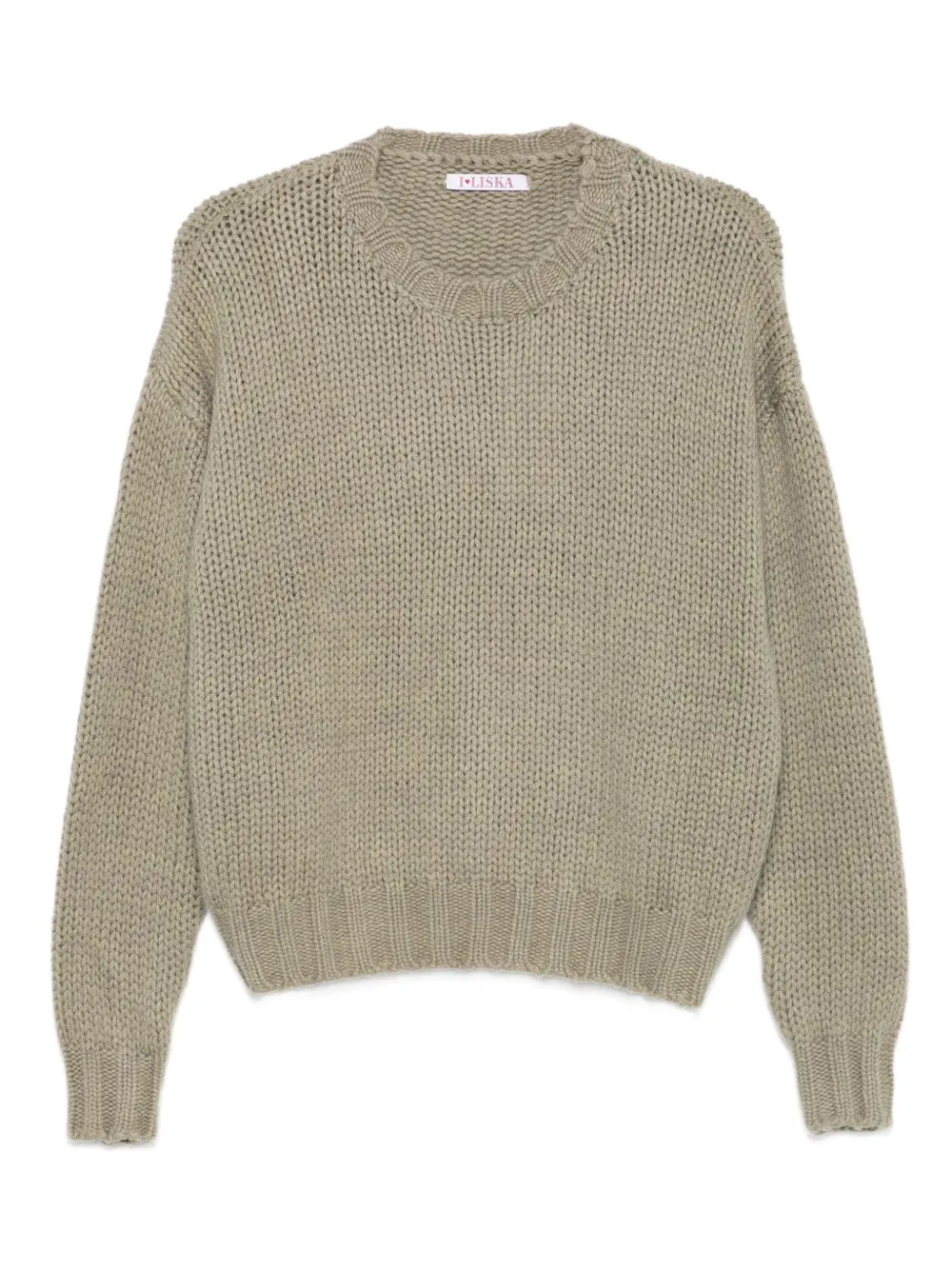 Liska suéter tejido de canalé | verde | Image 1