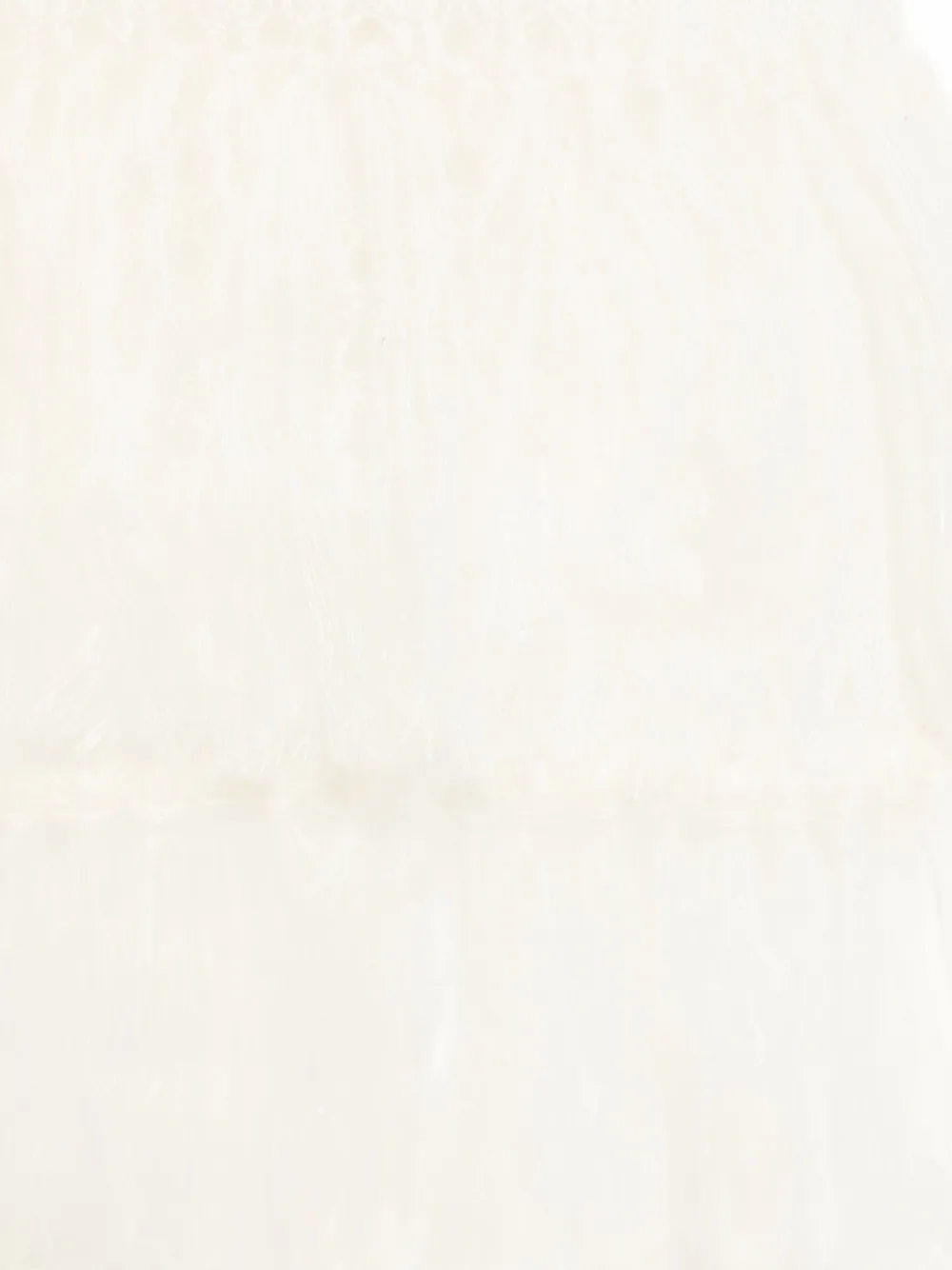 Fabiana Filippi Sjaal met franje Wit