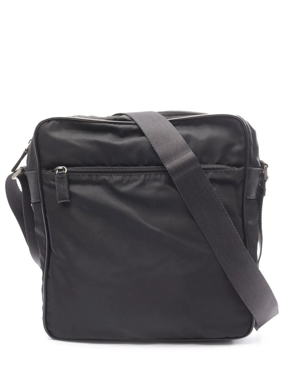 Prada Pre-Owned 2013-2025 Tessuto Zip Top crossbody bag - ブラック Prada Pre-Owned 2013-2025 Tessuto Zip Top crossbody bag - ブラック