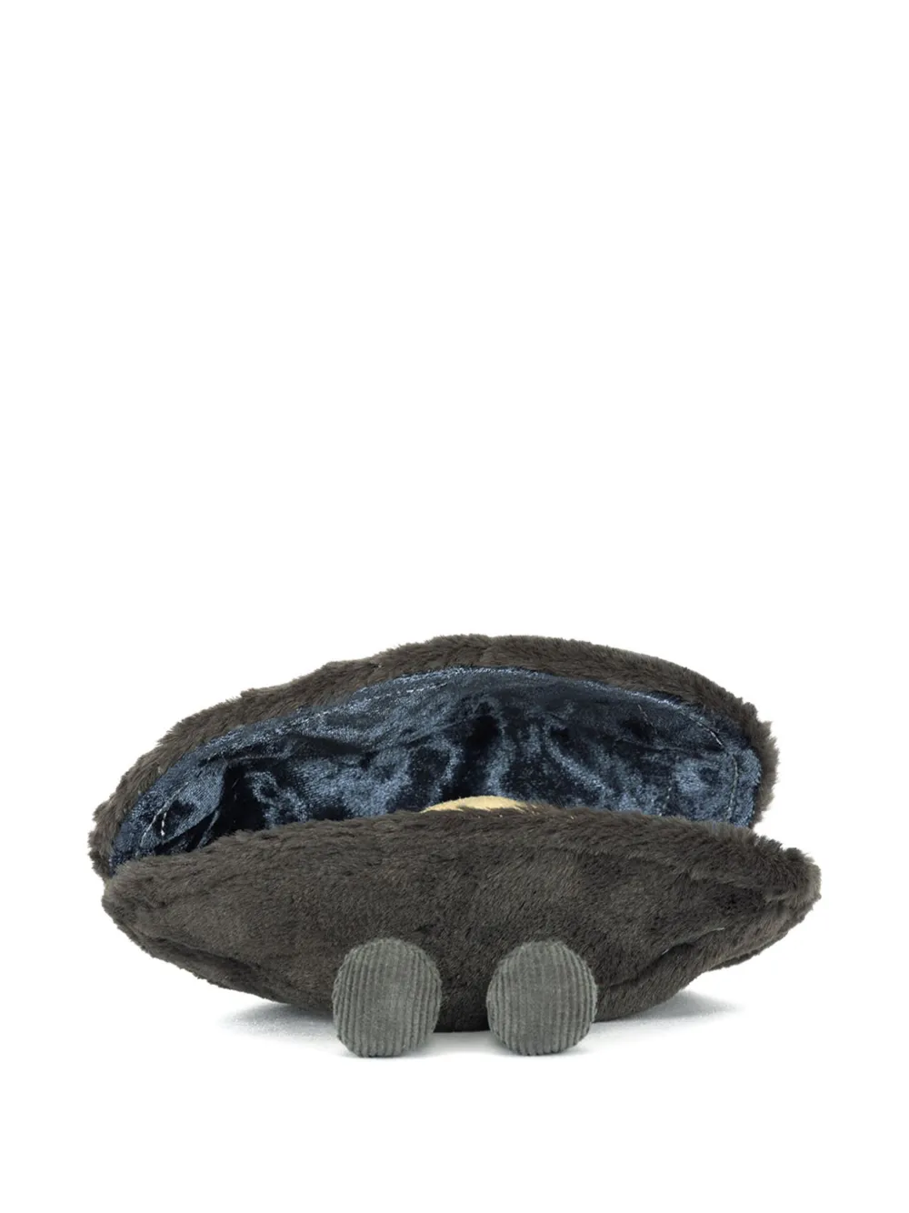 Jellycat Michelle Mussel soft toy | Grey | Image 1