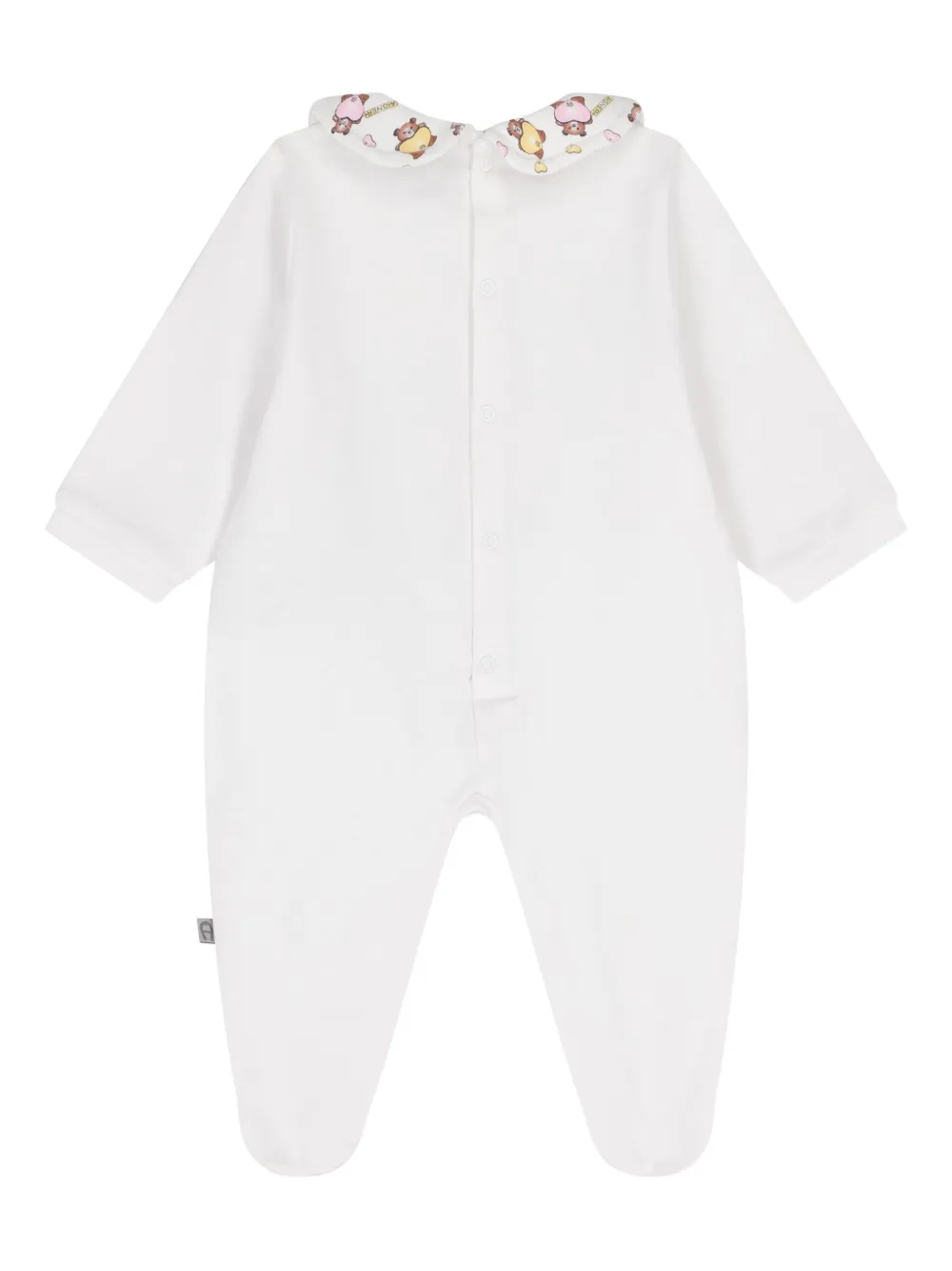 Aigner Kids teddy-bear heart babygrow - Wit