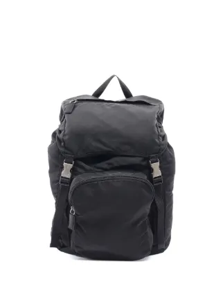 【未使用】希少 PRADA TESSUTO MONTAGNA NERO 2way PRADA(プラダ) ナイロン2WAYキルティングバッグ ブラック