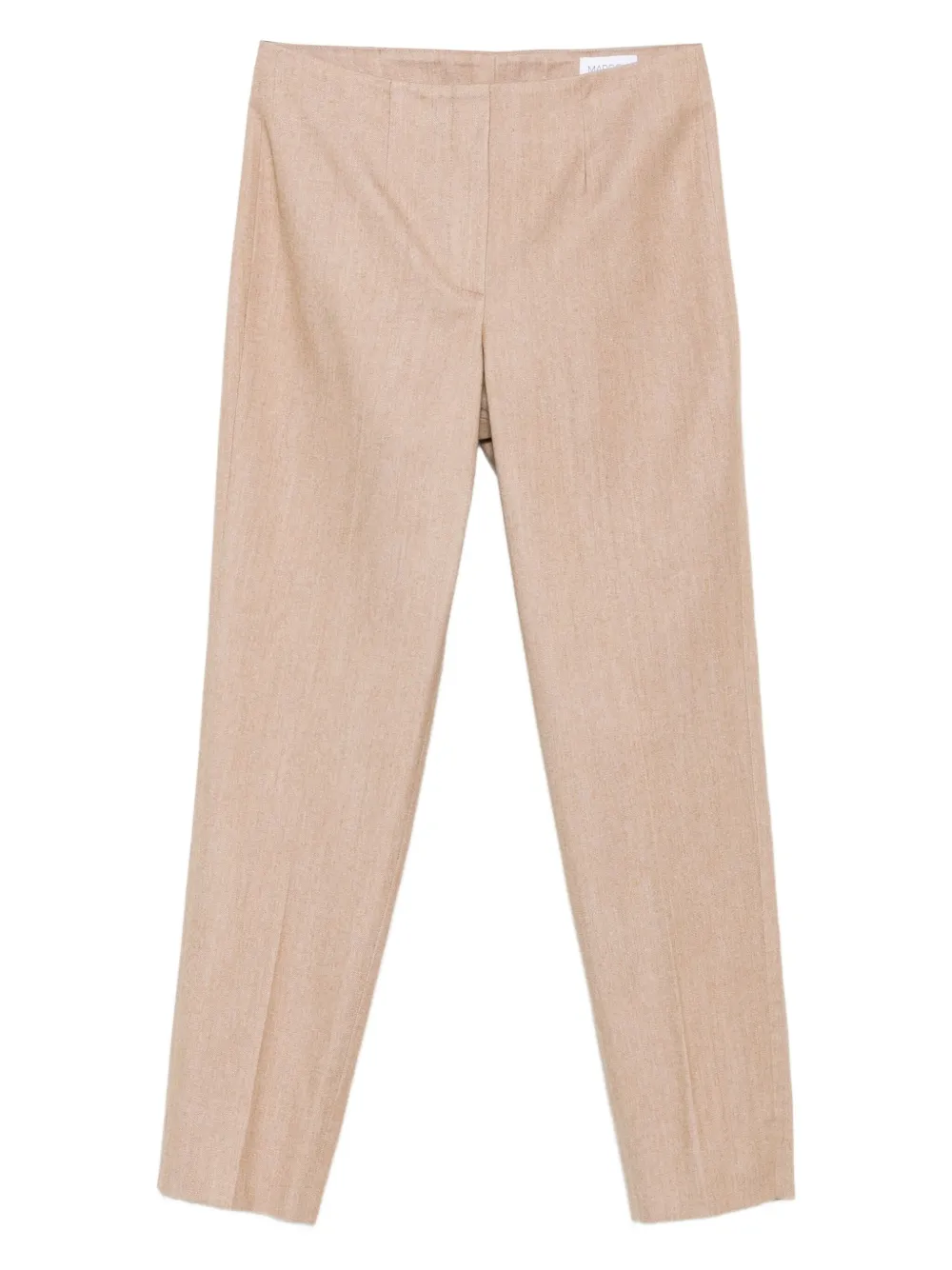 Margon Metamorfosi Cropped Trousers In Neutral