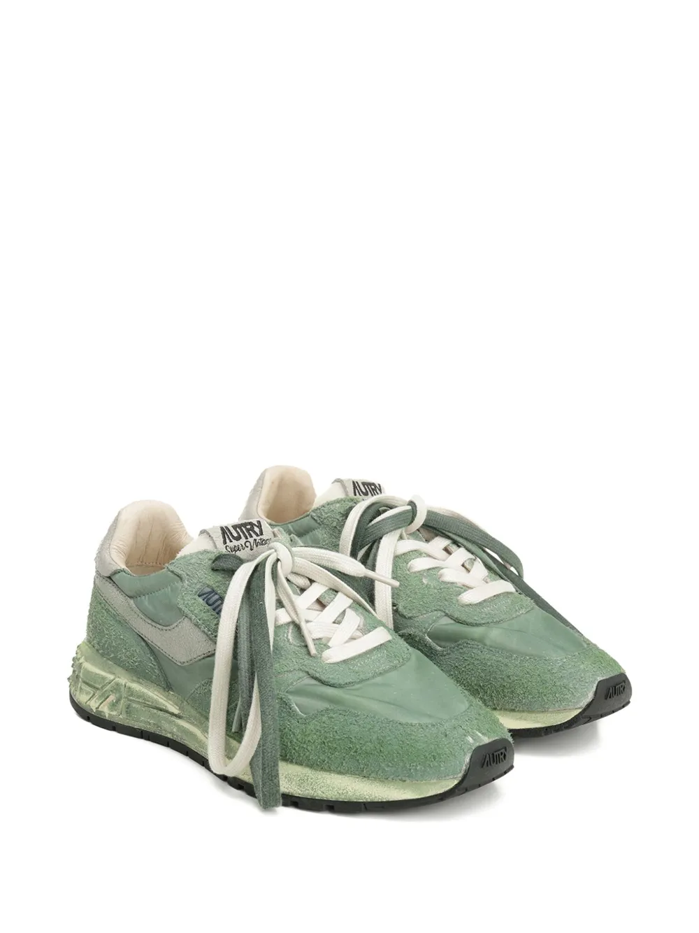 Autry Super Vintage Sneakers In Green