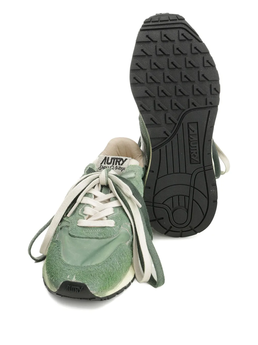Autry Super Vintage Sneakers In Green