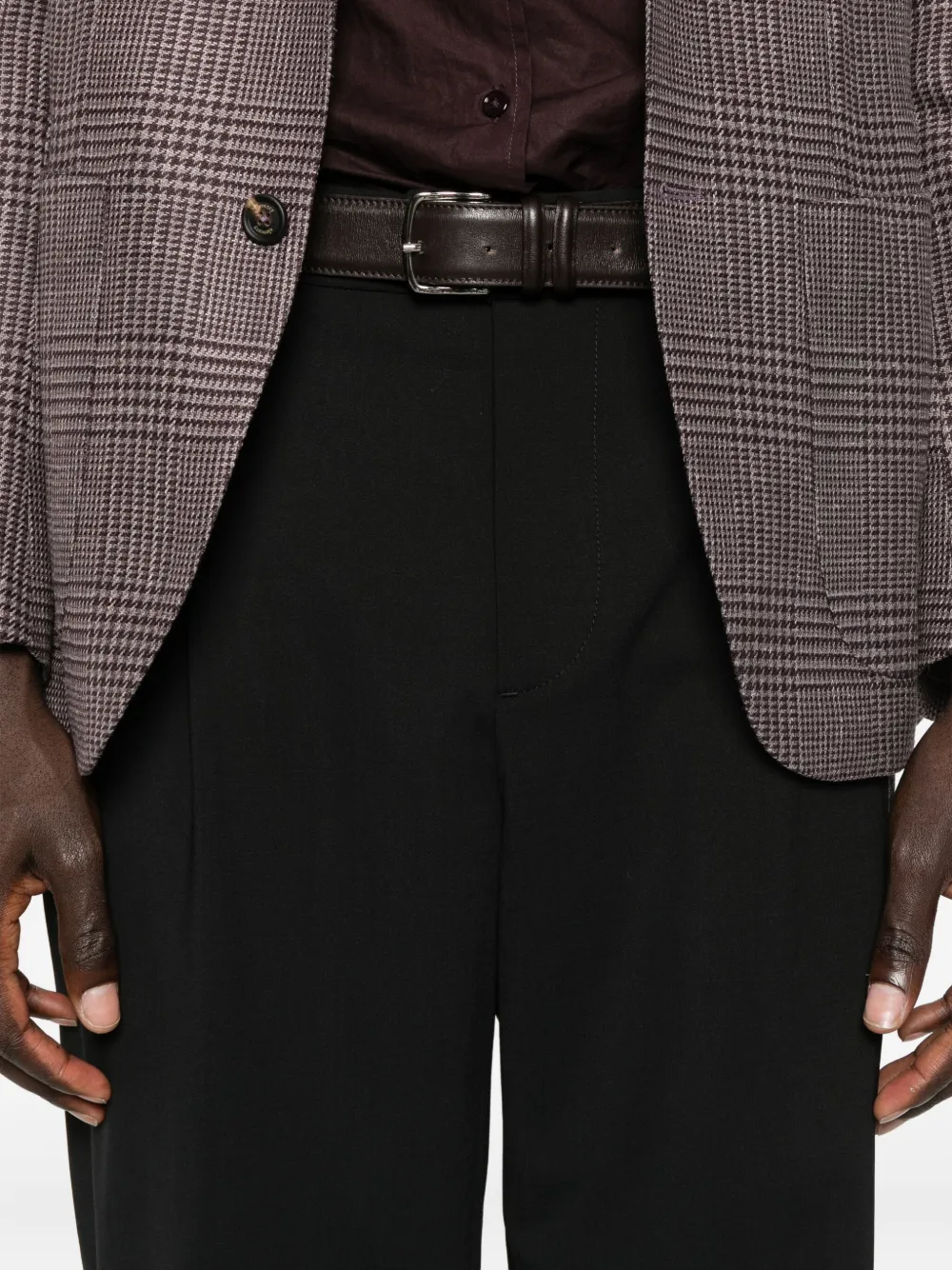 Eleventy Plooibroek Zwart