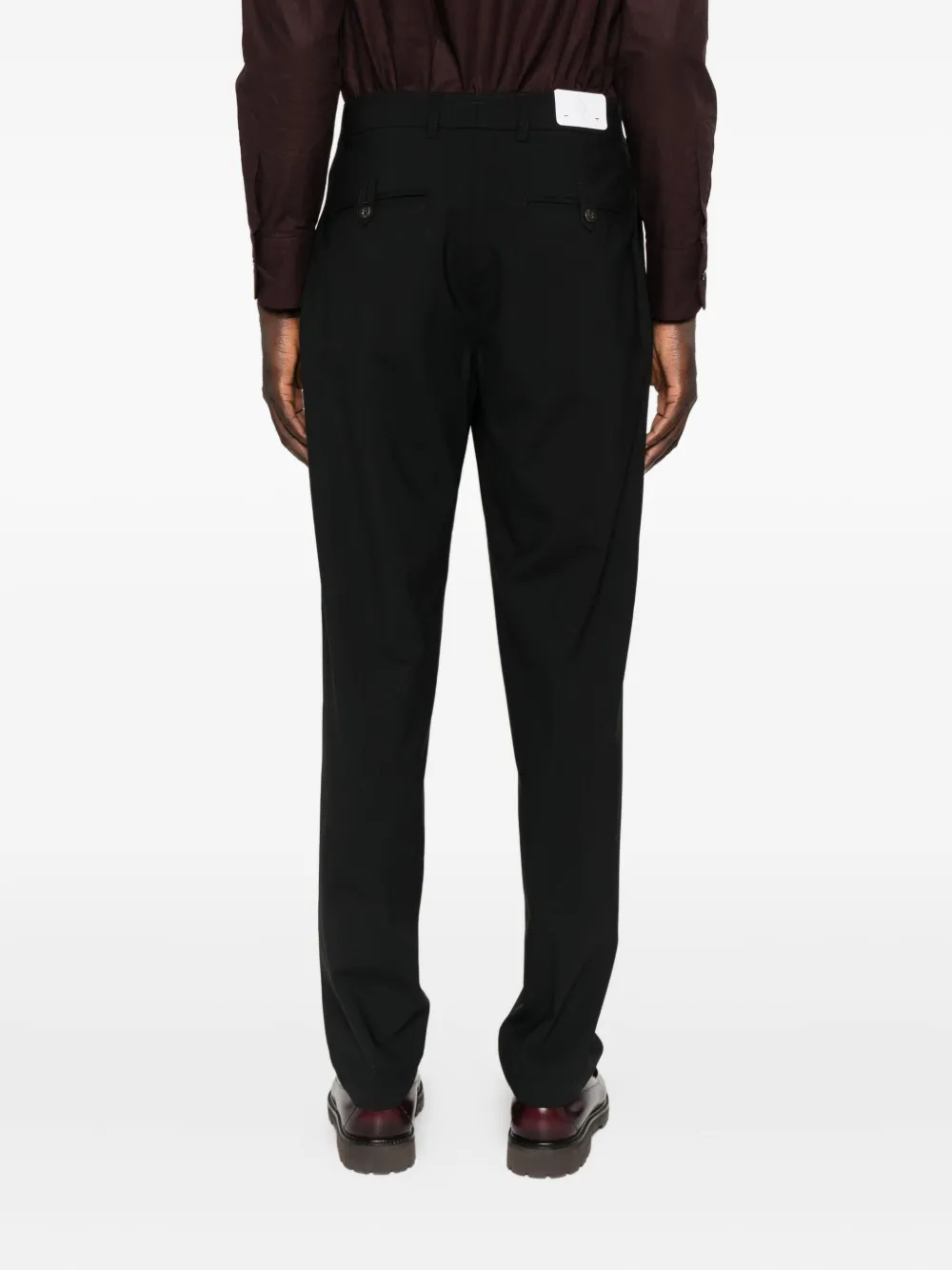 Eleventy Plooibroek Zwart