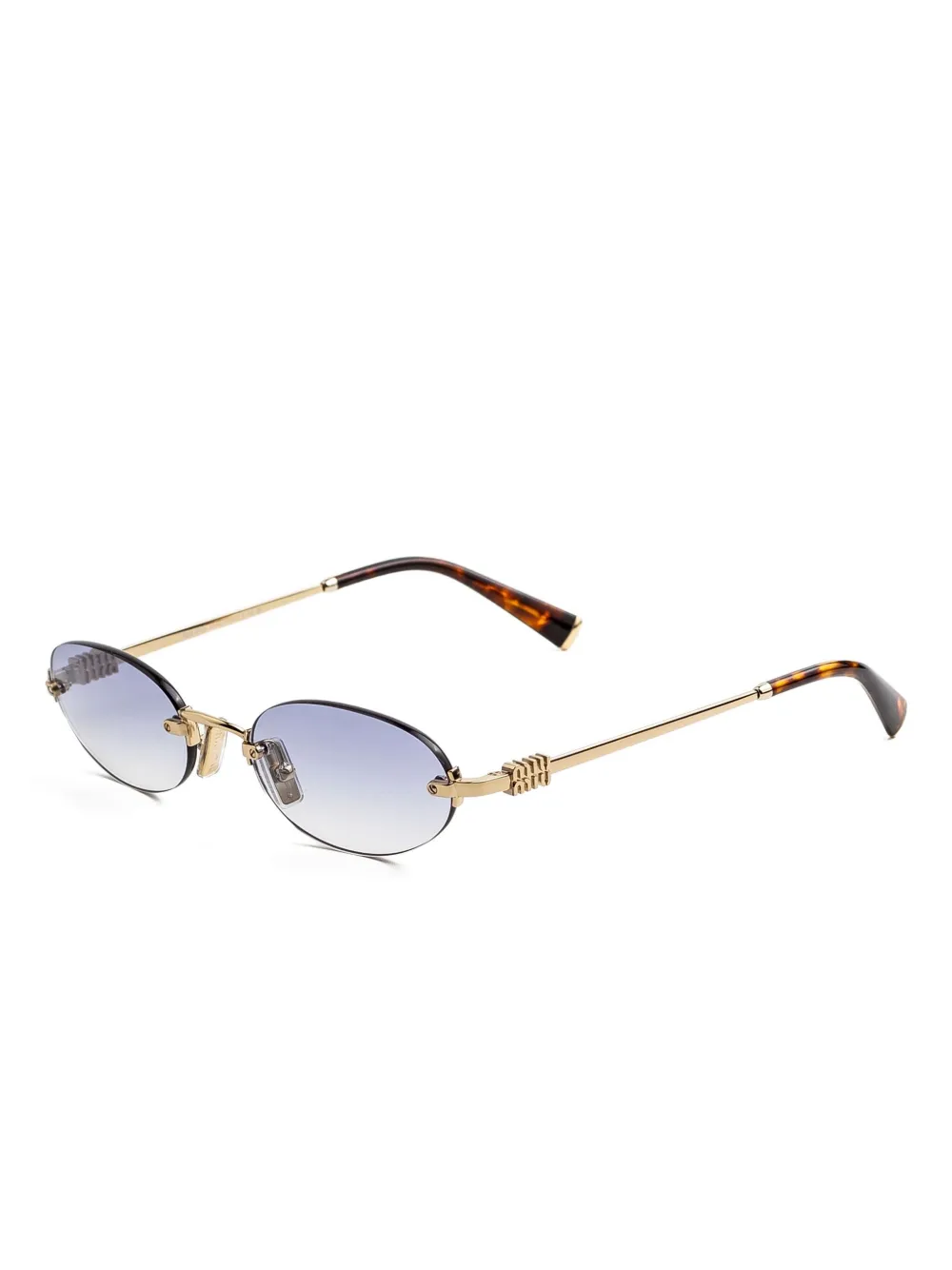 Miu Miu 0mu A54s Sunglasses In Blue