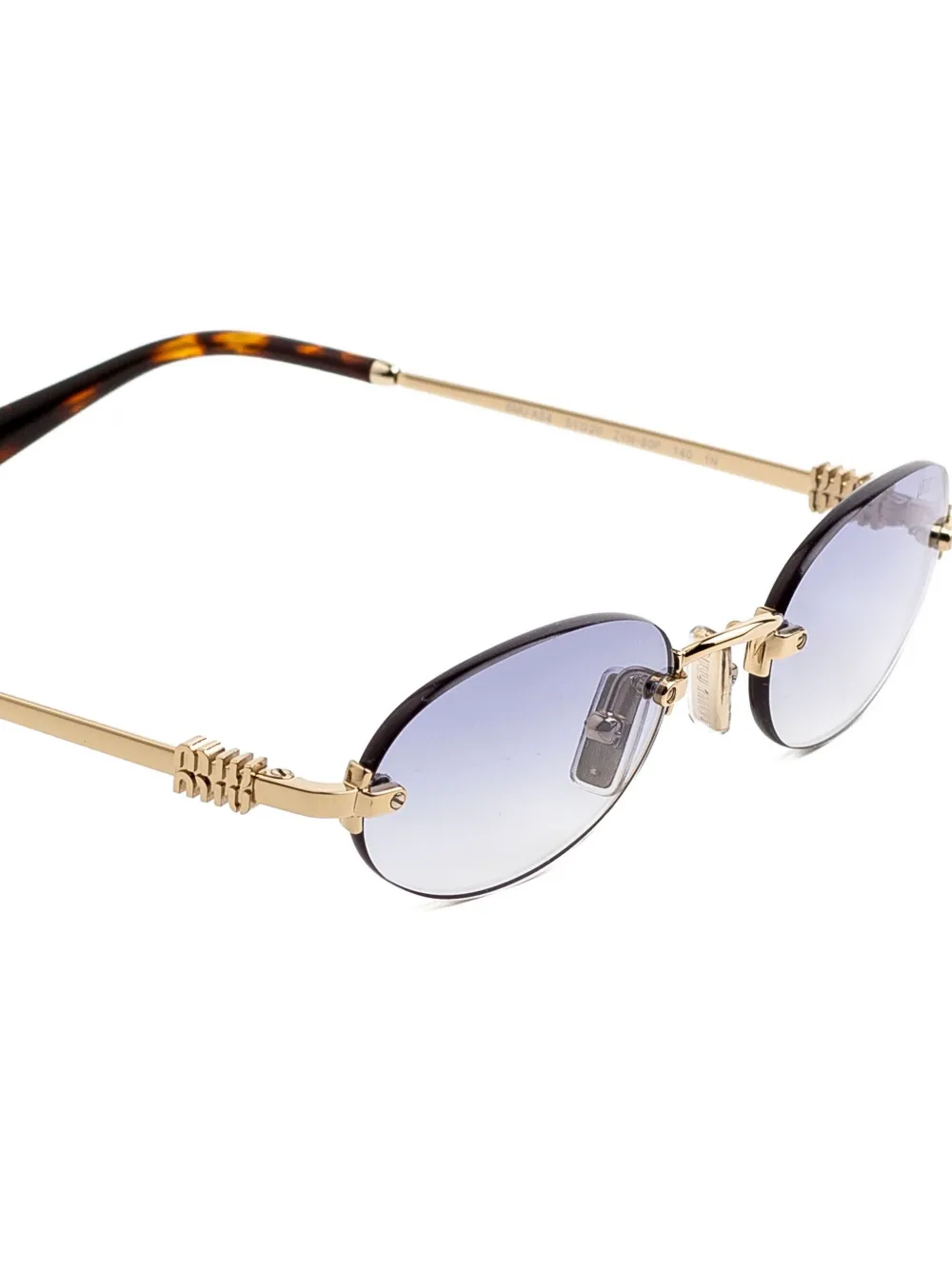 Miu Miu 0mu A54s Sunglasses In Blue
