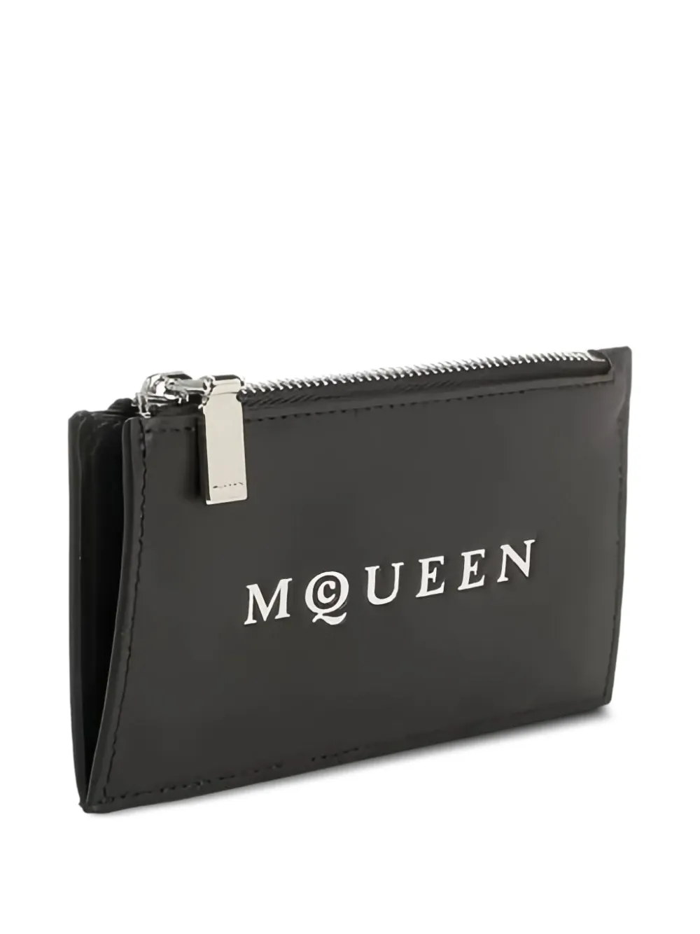 Alexander McQueen debossed-logo zipped cardholder | Image 2