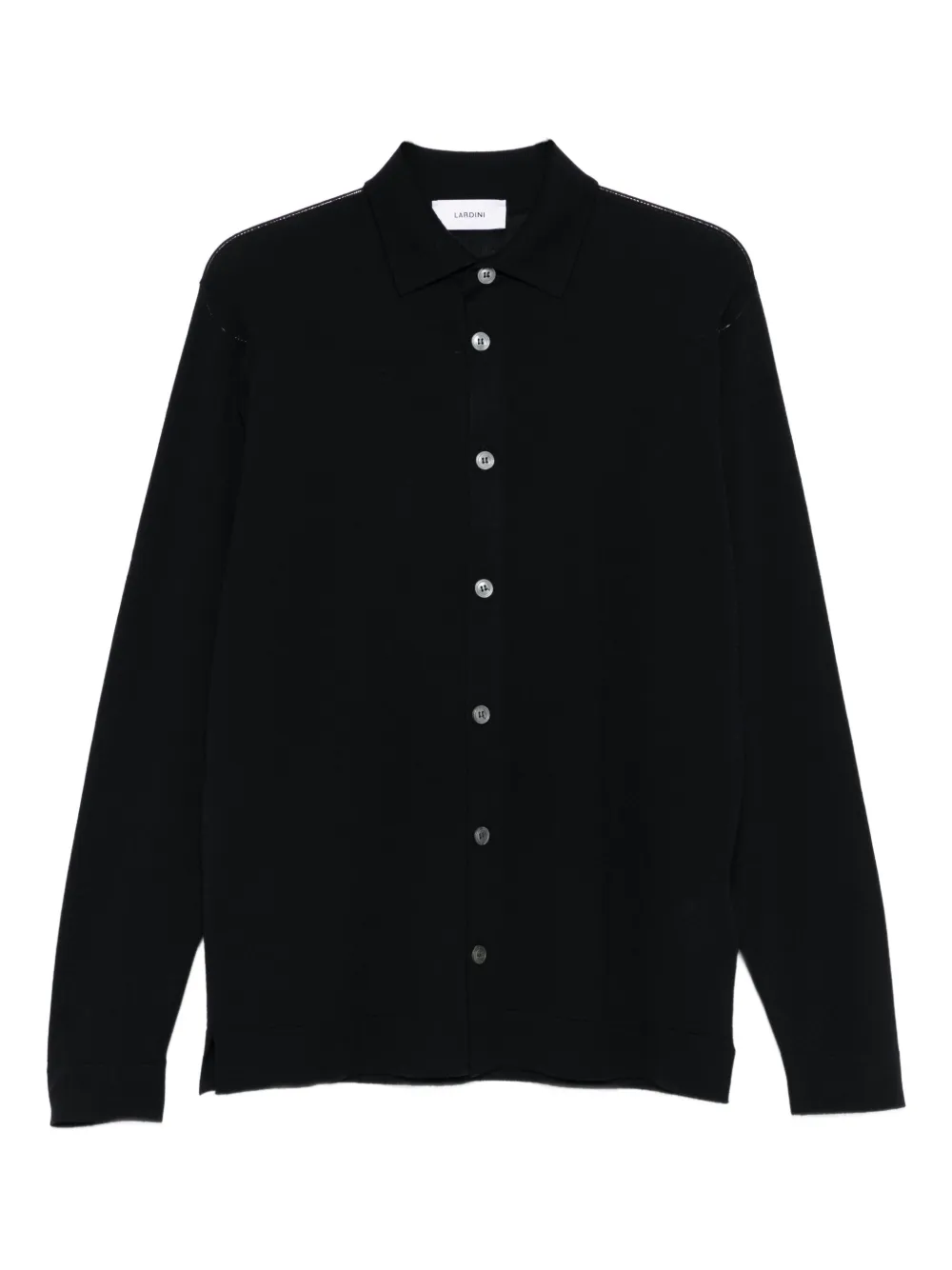 Lardini camisa con botones | negro | Image 1