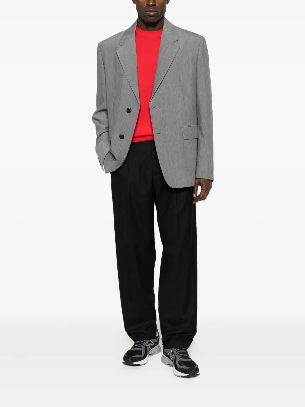 Herno elastic-waist trousers - Zwart