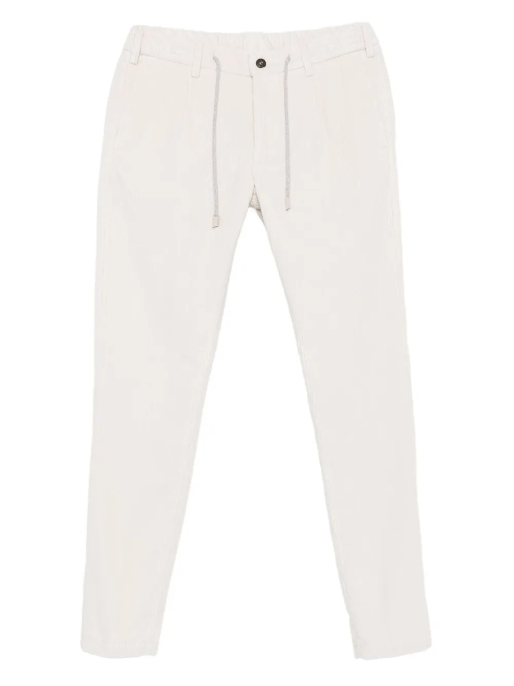 Eleventy drawstring corduroy trousers | White | Image 1