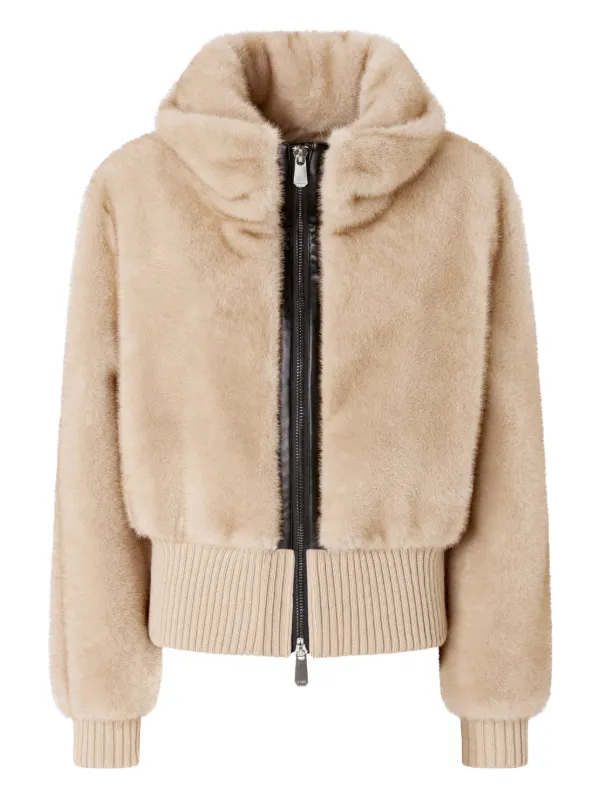 PINKO faux-fur jacket 38
