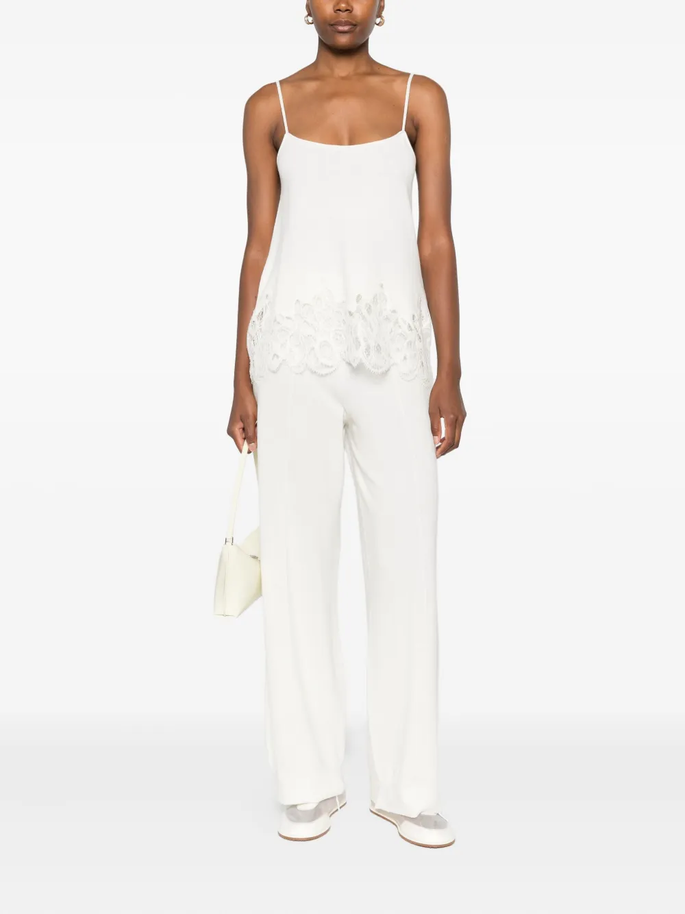 Fabiana Filippi lace-trimmed  top | Vests & Tank Tops | Image 2