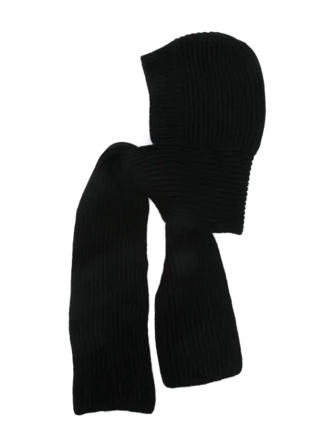 Liska ribbed hat scarf