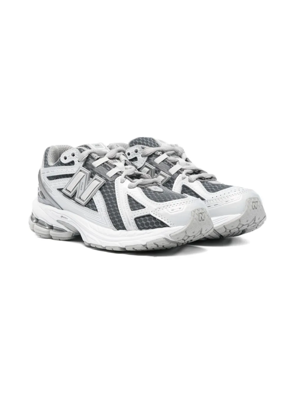 New Balance Kids メッシュパネル スニーカー - ホワイト New Balance Kids メッシュパネル スニーカー - ホワイト
