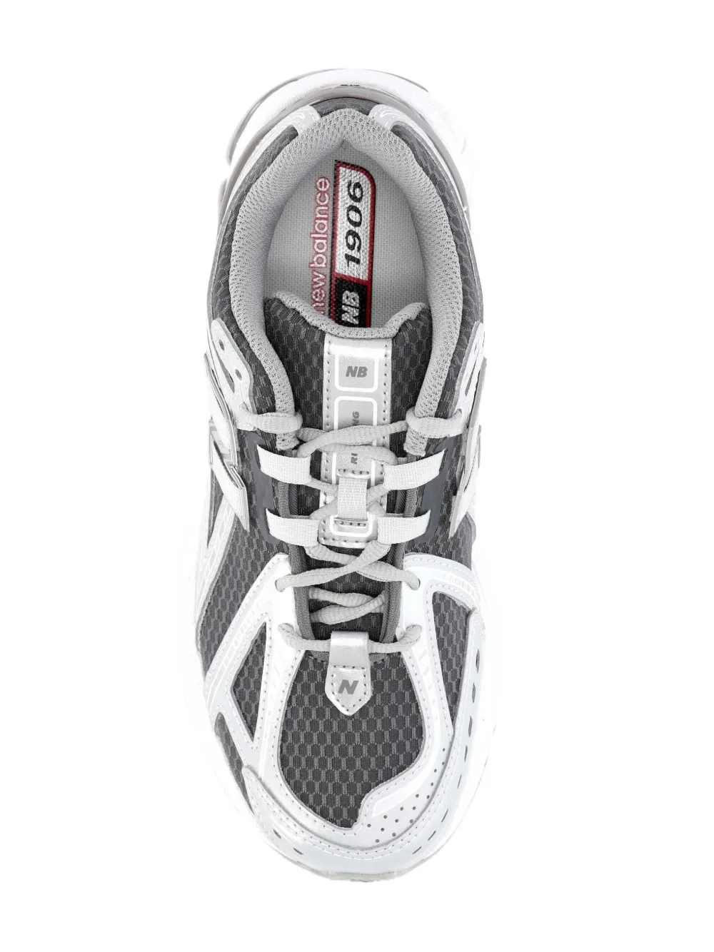 New Balance Kids 1906R sneakers met mesh vlak Grijs