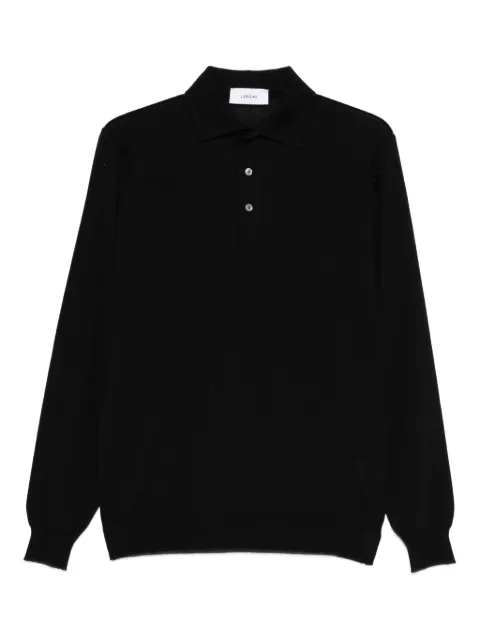 Lardini long-sleeve polo shirt