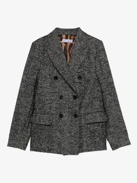 Dolce & Gabbana Kids Blazer mit Fischgrätenmuster